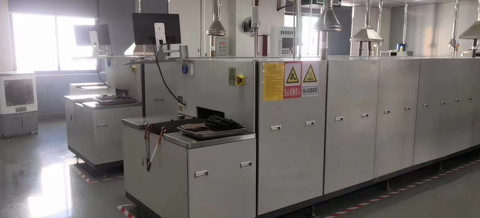 Quality lab and inspection area